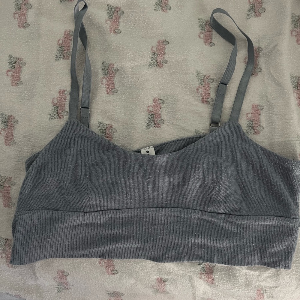 Athleta well rested rib sleep bra size S